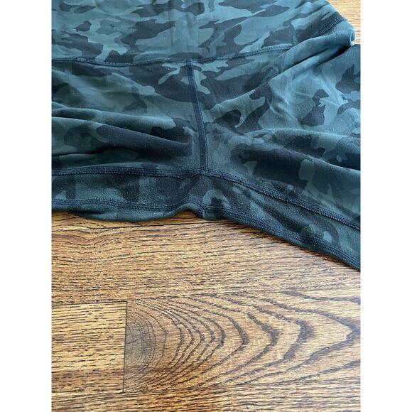 Lululemon Align Pant II 25” Incognito Camo Multi Gator Green 8 - Picture 4 of 8